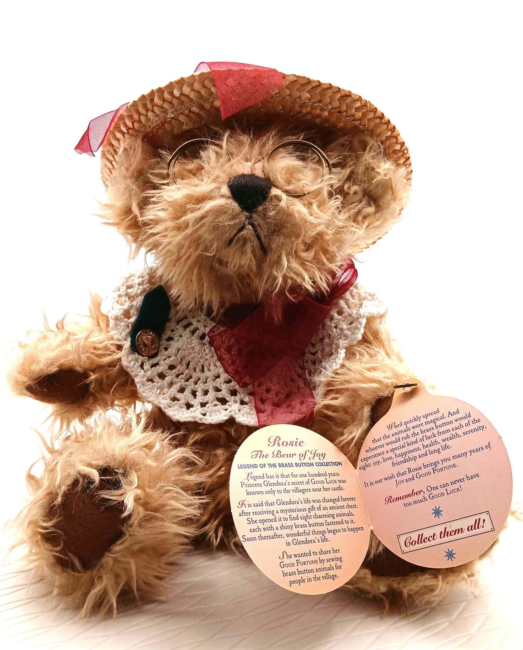 Brass Button Bears - Etsy
