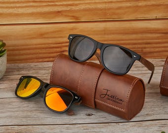 Personalized Wooden Sunglasses, Groomsmen Sunglasses, Groomsmen Gifts, Custom Engraved Sunglasses, Wedding gift for guys,Groomsmen Proposal