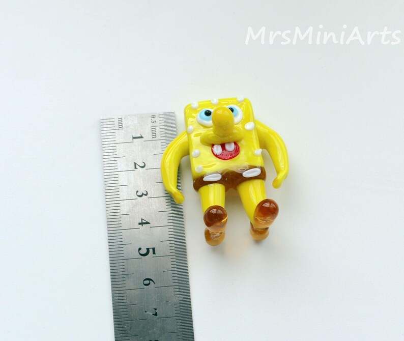 One Handmade Glass Spngebob /unique Cartoon Collectibles for Fans and ...