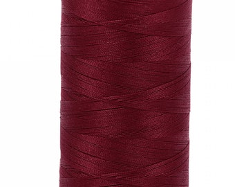 Aurifil Mako Cotton Thread Solid 50wt 1422yds Dark Carmine Red 