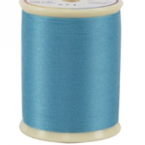 Polyester Thread - So Fine Superior Thread - 50 wt. 550 yds Glacier Blue Quilting Sewing Thread