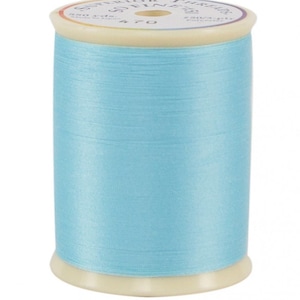Polyester Thread - So Fine Superior Thread - 50 wt.  550 yds Big Sky Blue Quilting Sewing Thread