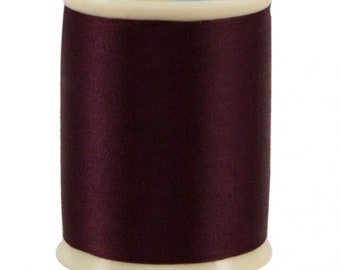 Polyester Thread - So Fine Superior - 50 wt. 550 yds Cherrywood Red Quilting Sewing Thread