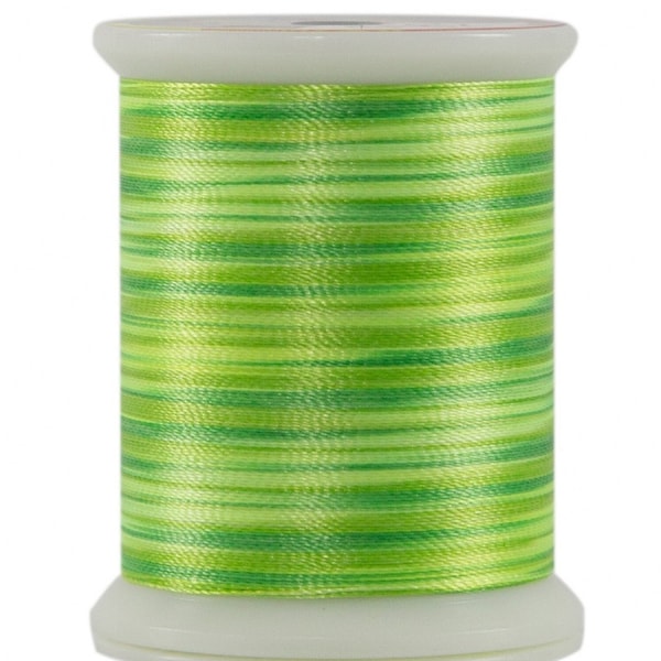 Polyester Thread - Fantastico Variegated Trilobal  40 wt.  500yd Glowing Green # 11701-5062 -  Quilting Sewing Crafting Thread