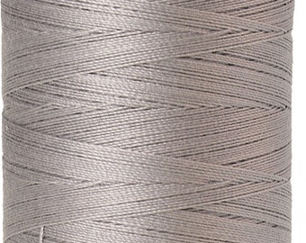 Mettler Silk-Finish Cotton Thread: Ash Mist, 50 wt Quilting & Sewing