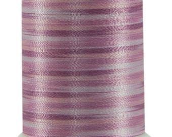 Polyester Thread - Fantastico Variegated Trilobal  500 yd Bridal Pink # 11701-5030  40 wt. Superior Threads