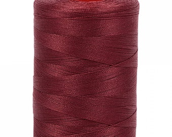 Cotton Thread -Aurifil Mako Cotton Thread Solid 50 wt 1422 yds Raisin # A1050-2345 thread - quilt thread