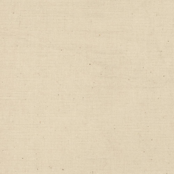 Roc-Lon UnBleached 36" wide muslin cotton fabric by the yard