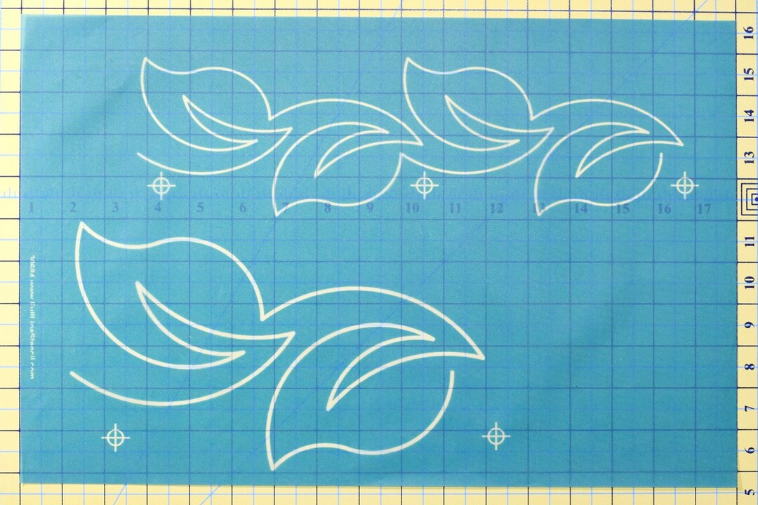 Quilt Stencil Full Line Stencil Spring String H30684 Use With Chalk