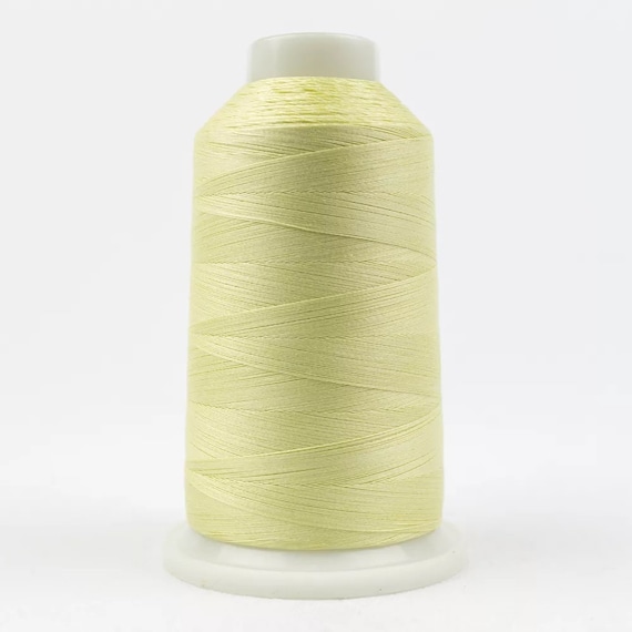 Konfetti 50wt Egyptian Cotton Thread 200m - Pale Yellow Konfetti 50wt Egyptian Cotton Thread 200m - Pale Yellow