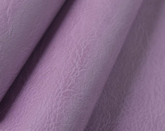 Lavendar Faux Leather Fabric - Violet Lavendar Leather-Specialty Leather Alternative -Purse - Wallet