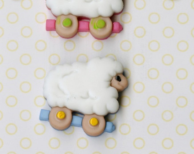 Sheep Buttons # BH122 Farm Animal Buttons Galore - Sewing ...