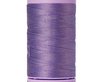 Mettler Silk-Finish Lavender Cotton Thread: 50 wt, uniwersalny