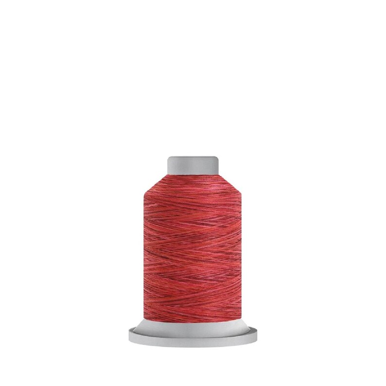 Cardinal Red Variegated Polyester Thread: Glide Affinity, 1000 Yds - Etsy