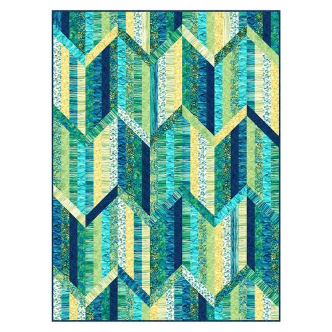 Morning Light Triple Sidestep Quilt Kit Northcott Fabrics Etsy