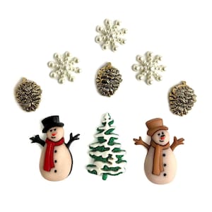 Kerstknopen - Kerstmis voorbij # BG4816 Knopen in overvloed - Naaien - Versiering - Knopen
