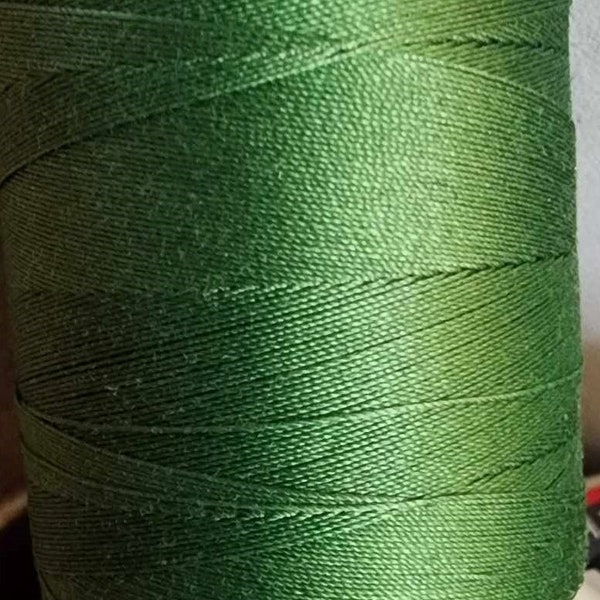 Iris Ultra Cotton 1088 Grass Green Sewing - Quilting Thread 50 wt 500yds Spool - Sewing - Quilting thread