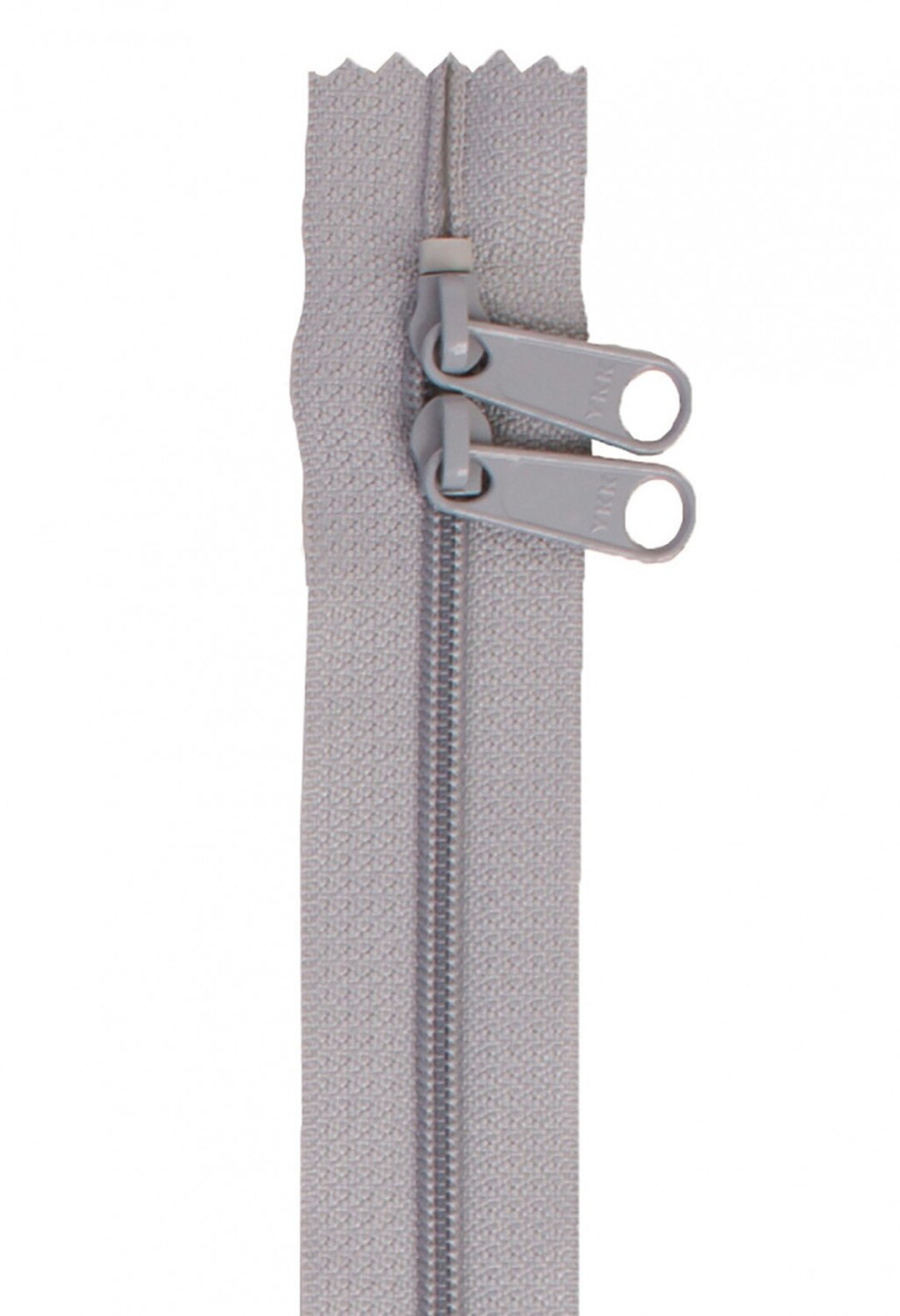 Zippers Byannie 30 Inch Double Pull Zipper Tape Size 4.5 Zipper Tape ZIPY30110 Pewter Sewing