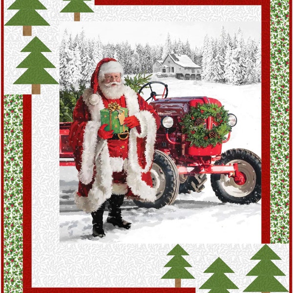 Quilt Pattern - Country Kringle Santa Pattern by Bound to be Quilting - PTN2751