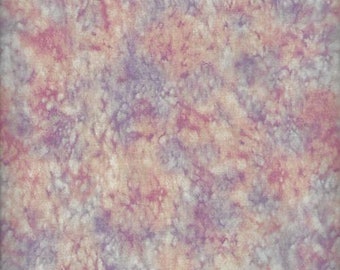 Pink Mottled Fabric - Cotton Quilt Fabric - Fabric for Sewing - Choose Your Cut
