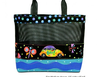 Free vinyl mesh tote bag clearance pattern