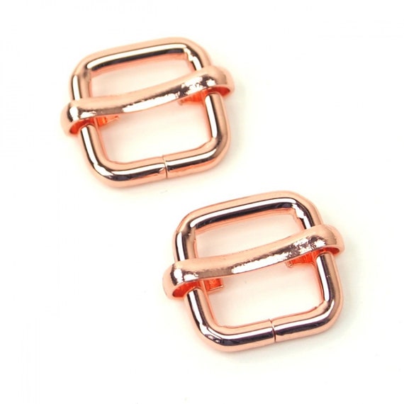 Sallie Tomato 1/2インチ スライダーバックル：財布＆バッグ用金具