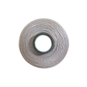 Polyester Light Grey Bobbins-  12pk -Style L- Magna Glide - 130 yds per bobbin - sewing thread - quilting thread