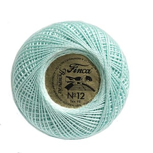Perle Cotton: 4048 Light Seagreen Perle Cotton: 4048 Light Seagreen