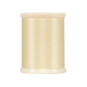 Polyester Thread - MicroQuilter Poly 100wt 800yd Spool Cream # 146-01-7004 - Sewing Thread - Quilting Thread