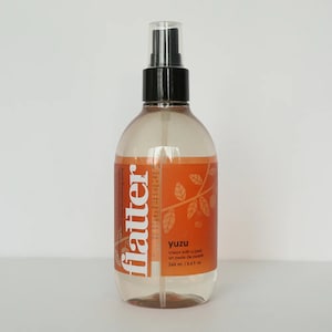 Flatter Fabric Finish Spray -Flatter Yuzu Fabric Smoother - Pressing Aid