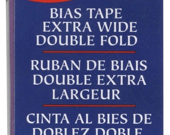 Bias Tape - Wrights Extra Wide Double Fold Bias Tape Purple # 117206064