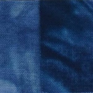 Blue Fat Quarters Fabric - Hand Dyed -Starr Design 4 Pack Fat Quarters Blueberries Hand Dyed Cotton Fabrics