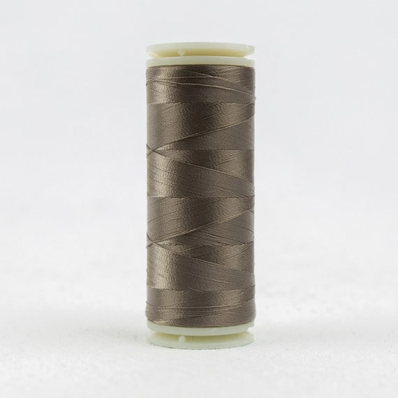 InvisaFil 100 wt Cottonized Polyester Thread - Brown/Grey InvisaFil 100 wt Cottonized Polyester Thread - Brown/Grey
