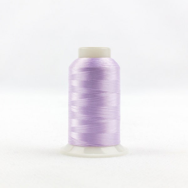 Invisafil Solid 100wt Polyester Thread 2500m/2734 yards  Violet # WFIF-602 - Quilting Thread -Sewing Thread