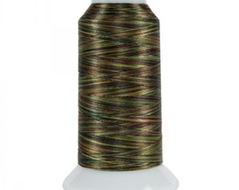 Polyester Thread -Fantastico Variegated Trilobal 2000yd  Pheasant # 11702-5145 - Quilting Thread -Sewing Thread