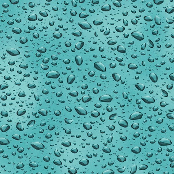 Cotton Quilt Fabric - Seafoam Pool Water Open Air Quilting Treasures 28108-HQ - Sewing Crafting - Choose Your Cut