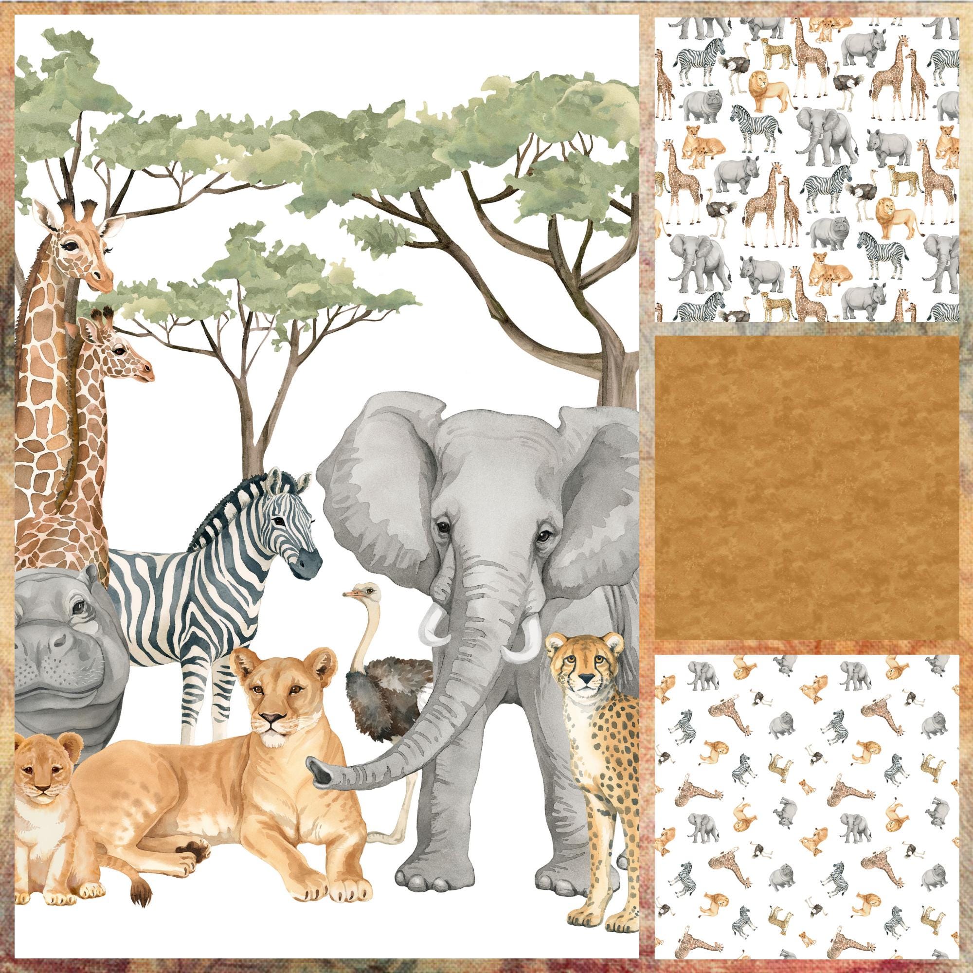 Wild Ones Peek Mint - RJR Studio - PER QUARTER METRE Wild Ones Peek Mint - RJR Studio - PER QUARTER METRE