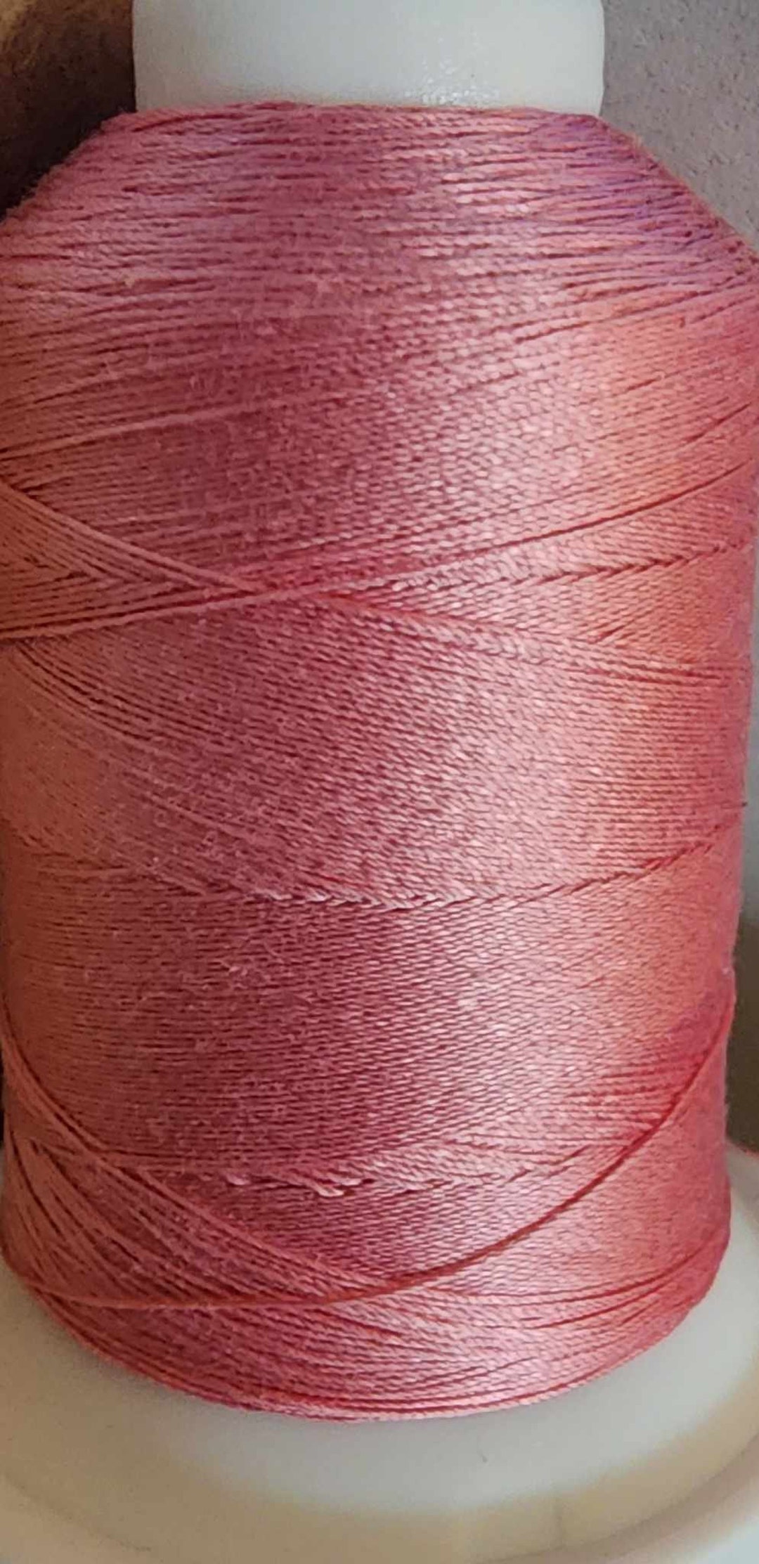 Cotton Thread Iris Ultra1009 Salmon 50 Wt 500yds Spool Sewing Thread