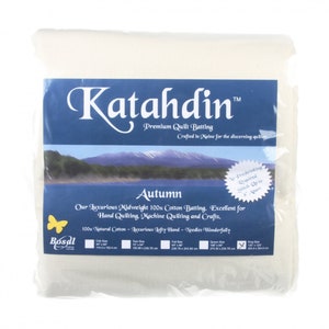 King  Size Batting Quilt Batting - Cotton Batting - King Katahdin 100%  Cotton - 120 in x 120 in - Read Description -FREE US SHIPPING!