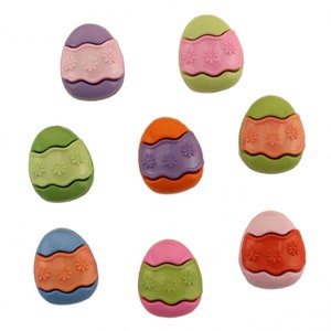Egg Hunt Buttons- Bag # BG4258 Buttons Galore Spring Buttons - Sewing - Embellishment - Buttons