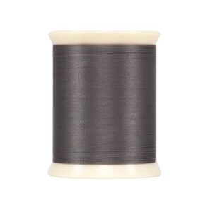Polyester Thread - Micro Quilter Poly 100wt 800yd Spool Gray # 146-01-7008 - Sewing Thread - Quilting Thread