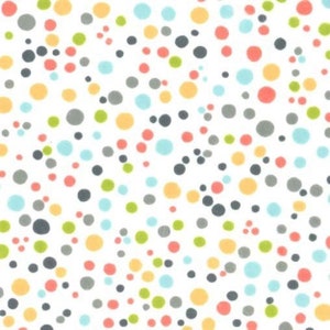 Minky Fabric -Dabble Dot  Minky Michael Miller Polyester 58&quot; wide  Soft, Snuggly Fabric - Choose Your Cut