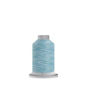 Polyester Thread - Glide Affinity Variegated 1000 yds - Carolina Blue- Sewing Thread - Quilting Thread
