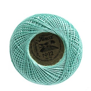 Perle Cotton: 4059 Medium Seagreen Perle Cotton: 4059 Medium Seagreen