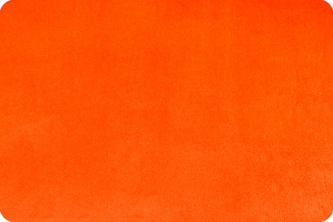 Cuddle Minky Fabric Shannon Mandarin Cuddle Soft Snuggly Etsy