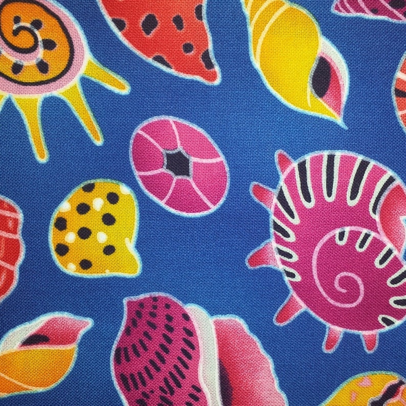 R Kaufman Clowning Around EZK 6908-11 Royal cotton fabric 12 yd cuts
