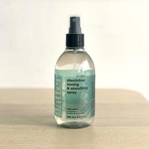 Flatter Fabric Spray -Wild Mint 8 oz. - Pressing Aid - Ironing Aid