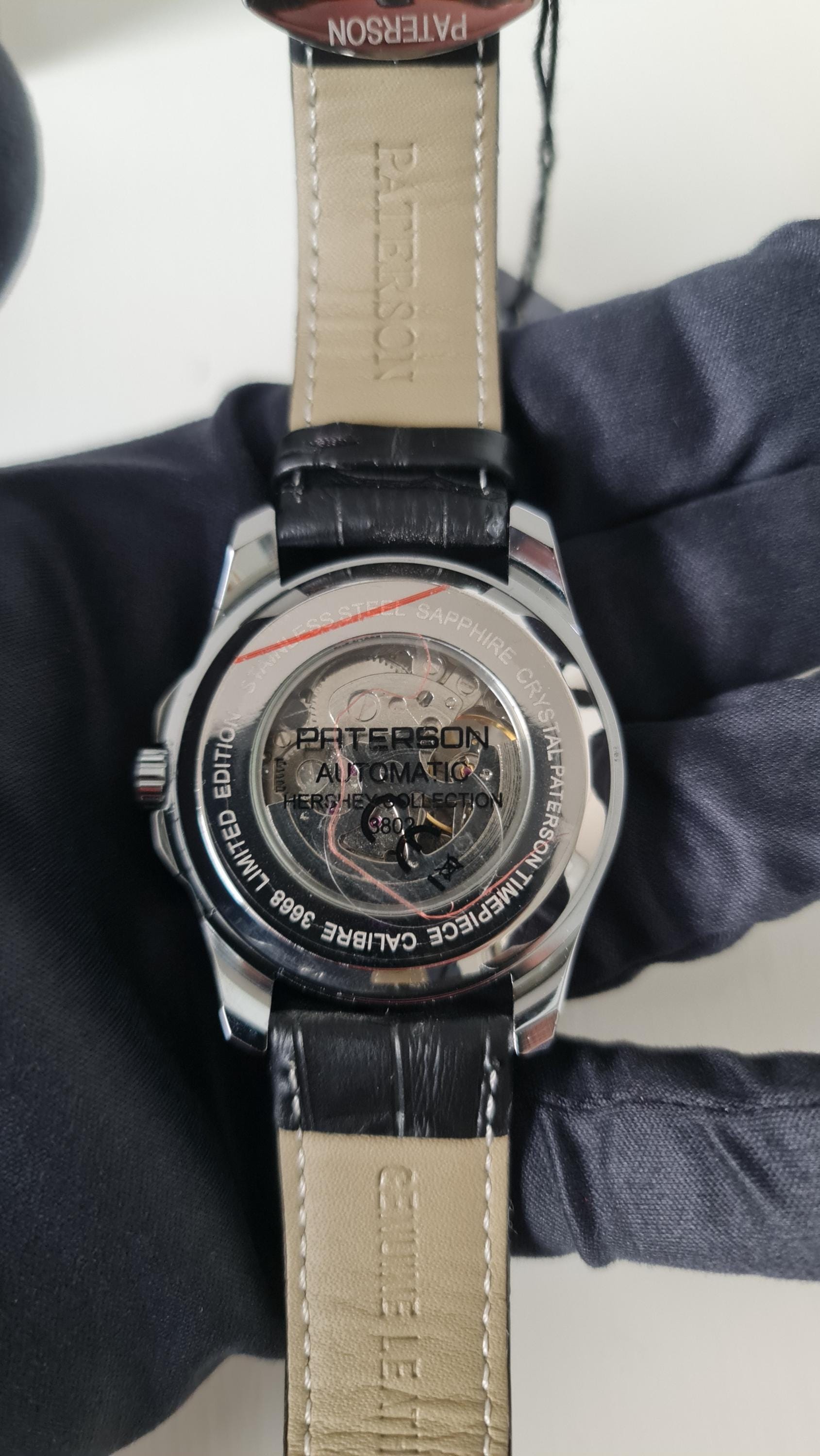 Reloj automatico Paterson 3668 reloj automatico clasico de diseno atemporal. Reloj automatico Paterson 3668 reloj elegante Etsy Espana