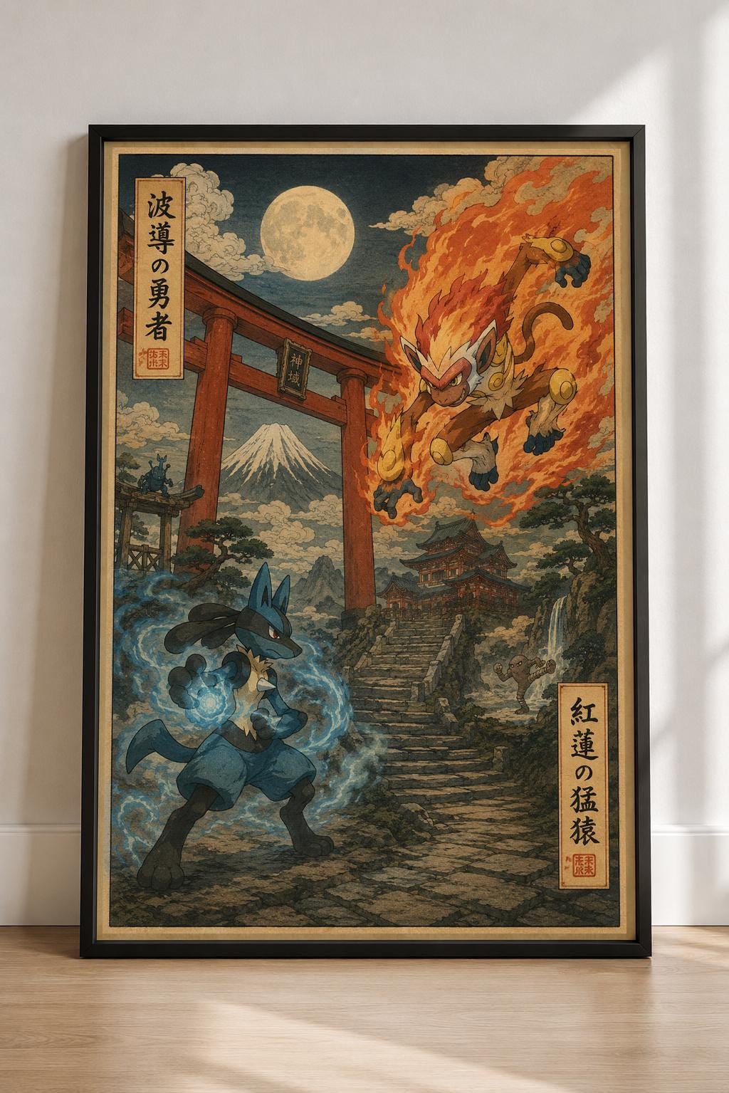 Lucario Wall Posters - Etsy