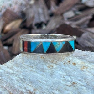 Vintage Zuni Ring - Etsy